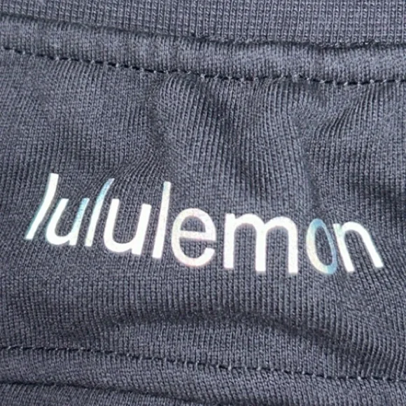 Lululemon Relaxed Fit Super-High Rise French Terry Full Length Jogger black sz 2 - Picture 8 of 9